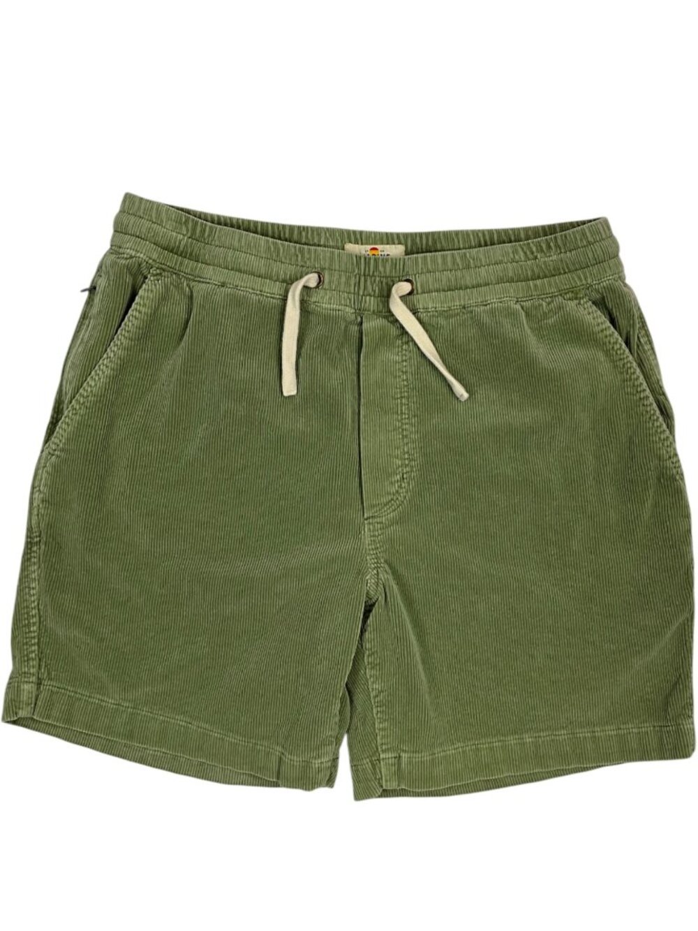 Marine Layer Saturday Corduroy Shorts S Green
